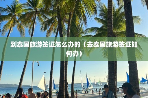 到泰国旅游签证怎么办的（去泰国旅游签证如何办）