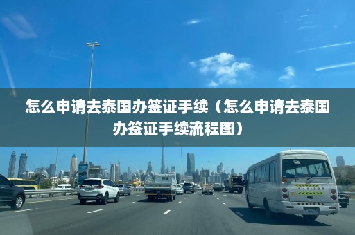 怎么申请去泰国办签证手续（怎么申请去泰国办签证手续流程图）