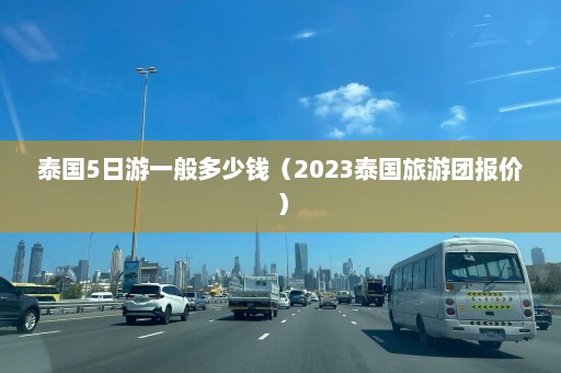 泰国5日游一般多少钱（2023泰国旅游团报价）