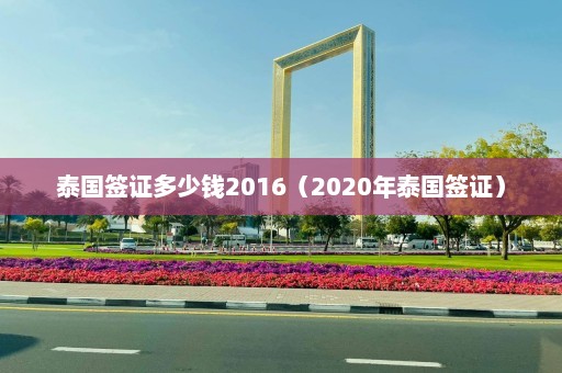 泰国签证多少钱2016（2020年泰国签证）