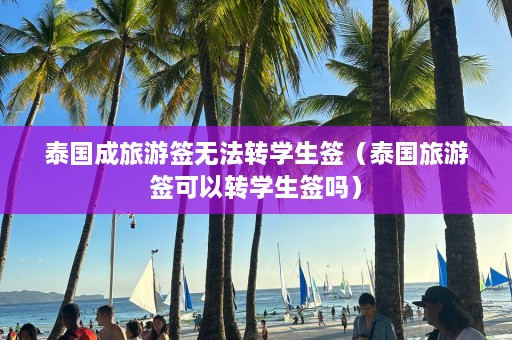 泰国成旅游签无法转学生签（泰国旅游签可以转学生签吗）