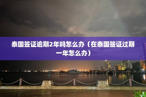 泰国签证逾期2年吗怎么办（在泰国签证过期一年怎么办）