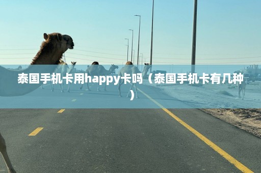 泰国手机卡用happy卡吗（泰国手机卡有几种）