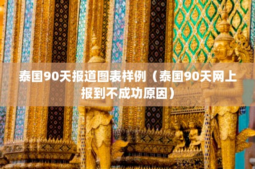 泰国90天报道图表样例（泰国90天网上报到不成功原因）