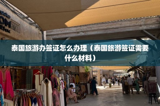 泰国旅游办签证怎么办理（泰国旅游签证需要什么材料）