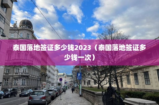 泰国落地签证多少钱2023（泰国落地签证多少钱一次）