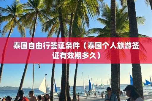 泰国自由行签证条件（泰国个人旅游签证有效期多久）  第1张