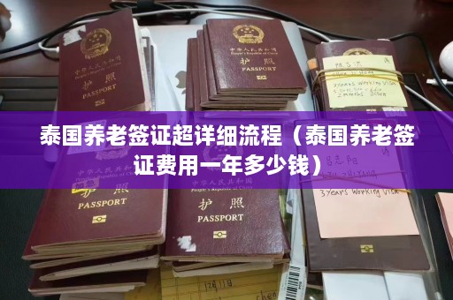 泰国养老签证超详细流程（泰国养老签证费用一年多少钱）  第1张