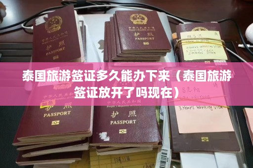 泰国旅游签证多久能办下来（泰国旅游签证放开了吗现在）