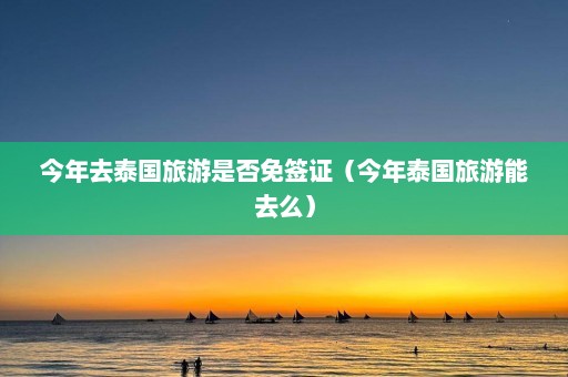 今年去泰国旅游是否免签证（今年泰国旅游能去么）