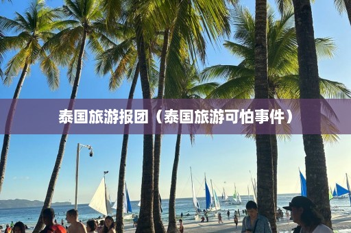 泰国旅游报团（泰国旅游可怕事件）