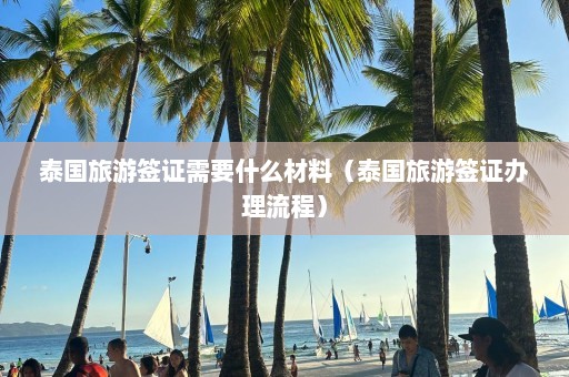 泰国旅游签证需要什么材料（泰国旅游签证办理流程）