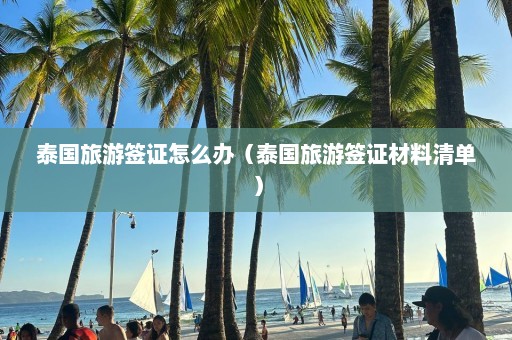 泰国旅游签证怎么办（泰国旅游签证材料清单）