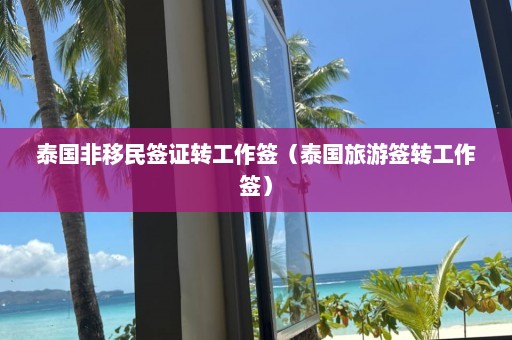 泰国非移民签证转工作签（泰国旅游签转工作签）