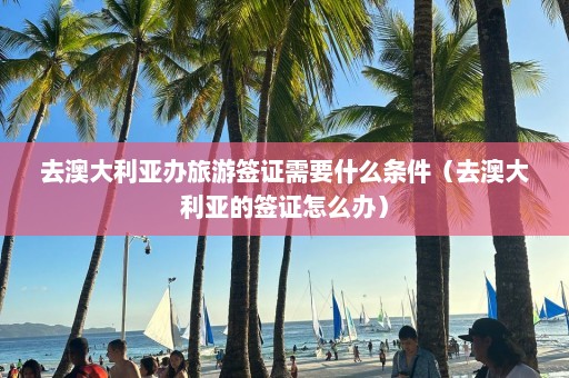 去澳大利亚办旅游签证需要什么条件（去澳大利亚的签证怎么办）