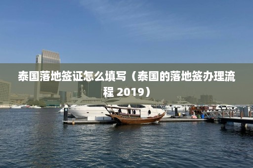 泰国落地签证怎么填写（泰国的落地签办理流程 2019）