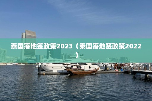 泰国落地签政策2023（泰国落地签政策2022）