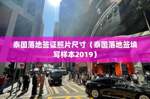 泰国落地签证照片尺寸（泰国落地签填写样本2019）  第1张