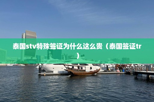 泰国stv特殊签证为什么这么贵（泰国签证tr）