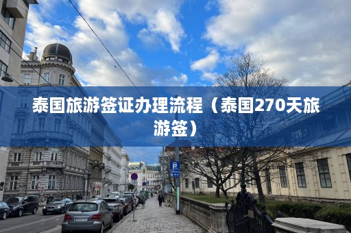 泰国旅游签证办理流程（泰国270天旅游签）  第1张