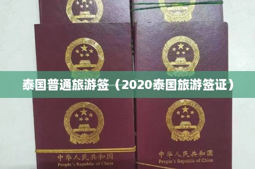 泰国普通旅游签（2020泰国旅游签证）