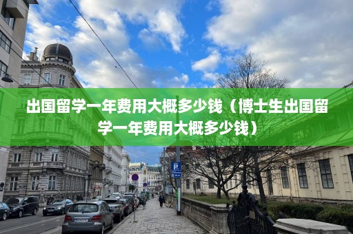 出国留学一年费用大概多少钱（博士生出国留学一年费用大概多少钱）