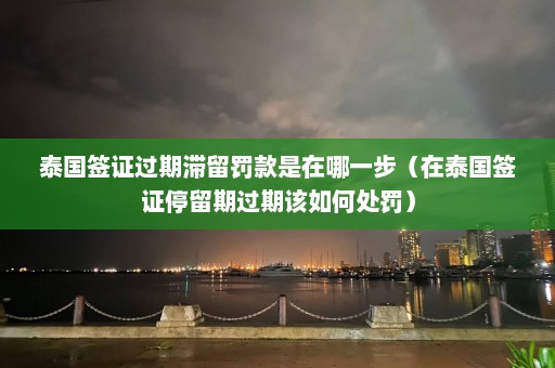 泰国签证过期滞留罚款是在哪一步（在泰国签证停留期过期该如何处罚）