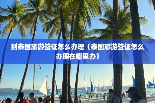 到泰国旅游签证怎么办理（泰国旅游签证怎么办理在哪里办）