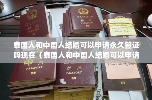 泰国人和中国人结婚可以申请永久签证吗现在（泰国人和中国人结婚可以申请永久签证吗知乎）