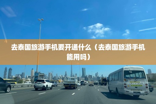 去泰国旅游手机要开通什么（去泰国旅游手机能用吗）