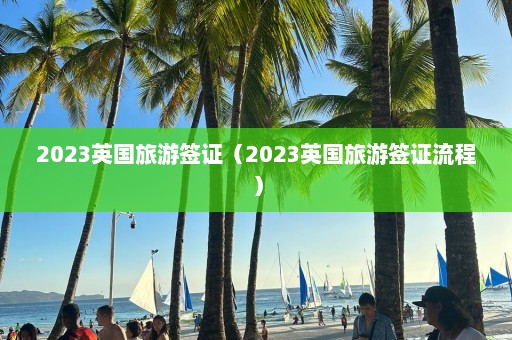 2023英国旅游签证（2023英国旅游签证流程）