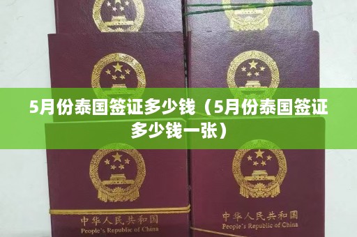 5月份泰国签证多少钱（5月份泰国签证多少钱一张）  第1张