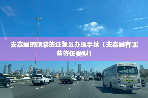 去泰国的旅游签证怎么办理手续（去泰国有哪些签证类型）