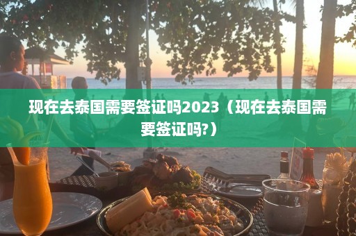 现在去泰国需要签证吗2023（现在去泰国需要签证吗?）  第1张