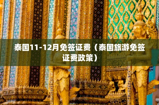 泰国11-12月免签证费（泰国旅游免签证费政策）