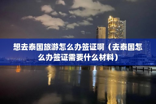 想去泰国旅游怎么办签证啊（去泰国怎么办签证需要什么材料）