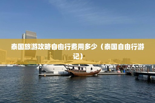 泰国旅游攻略自由行费用多少（泰国自由行游记）