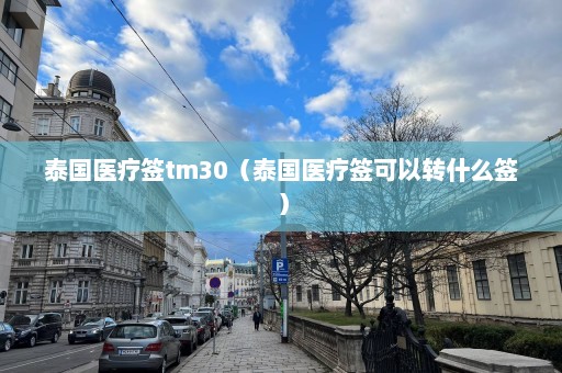 泰国医疗签tm30（泰国医疗签可以转什么签）