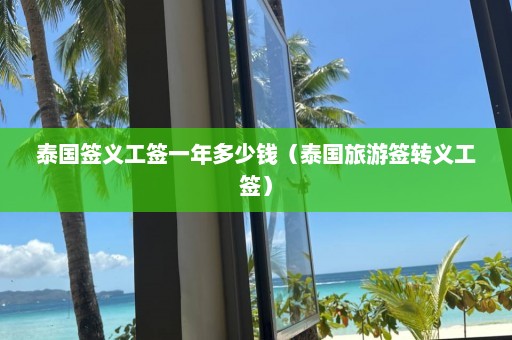 泰国签义工签一年多少钱（泰国旅游签转义工签）