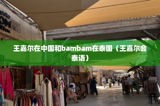 王嘉尔在中国和bambam在泰国（王嘉尔会泰语）