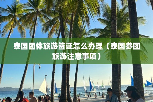 泰国团体旅游签证怎么办理（泰国参团旅游注意事项）