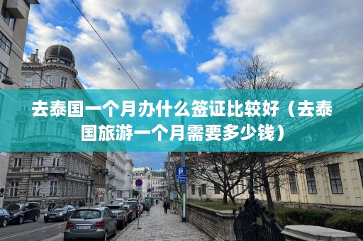 去泰国一个月办什么签证比较好（去泰国旅游一个月需要多少钱）