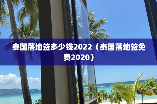 泰国落地签多少钱2022（泰国落地签免费2020）  第1张