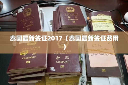 泰国最新签证2017（泰国最新签证费用）  第1张