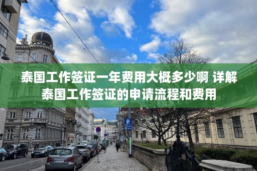 泰国工作签证一年费用大概多少啊 详解泰国工作签证的申请流程和费用  第1张