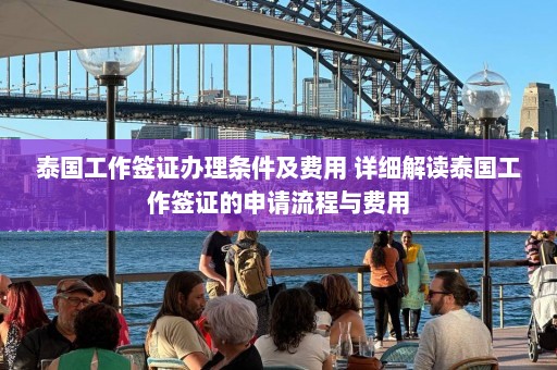 泰国工作签证办理条件及费用 详细解读泰国工作签证的申请流程与费用