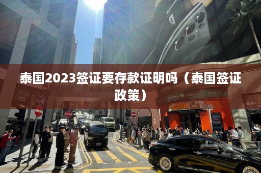 泰国2023签证要存款证明吗（泰国签证政策）  第1张