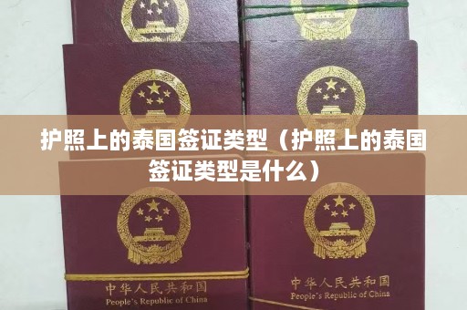 护照上的泰国签证类型（护照上的泰国签证类型是什么）