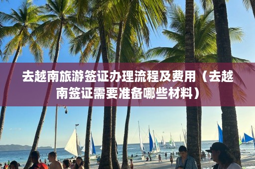 去越南旅游签证办理流程及费用（去越南签证需要准备哪些材料）