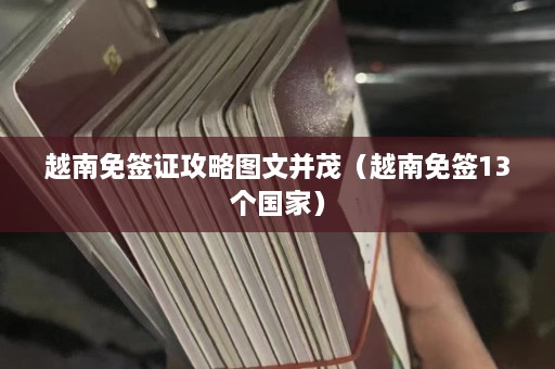 越南免签证攻略图文并茂（越南免签13个国家）  第1张